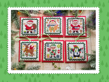 Waxing Moon Christmas Littles 215 cross stitch pattern