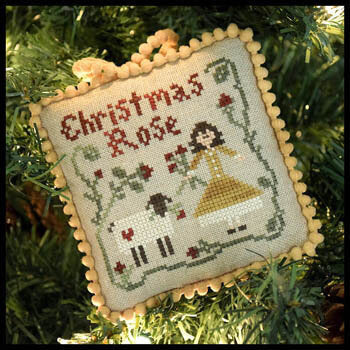 Little House Needleworks Christmas Rose (Sampler Tree) cross stitch pattern
