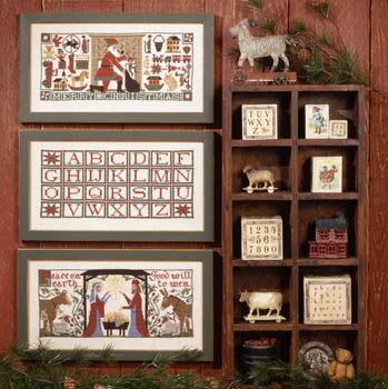 Prairie Schooler Christmas Traditions PS95 cross stitch pattern