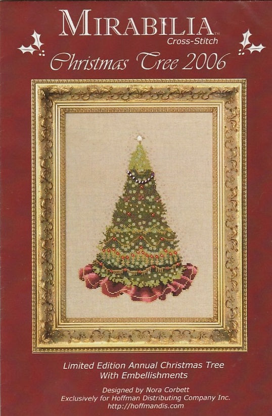 Nora Corbett christmas Tree 2006 cross stitch pattern
