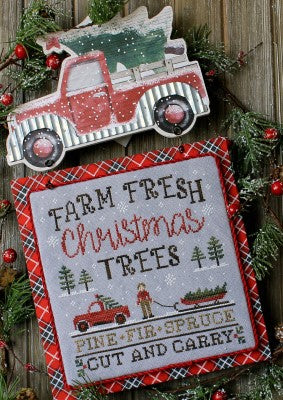 New York Dreamer Christmas Tree Farm cross stitch pattwern