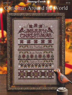 Stoney Creek Christmas Around the World LFT397 cross stitch pattern