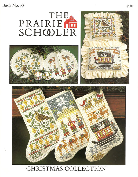 Prairie Schooler Christmas Collection 33 cross stitch pattern