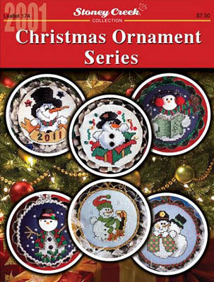 Stoney Creek Christmas Ornament Series LFT174 cross stitch booklet