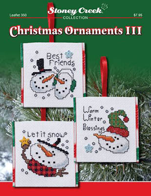Stoney Creek Christmas Ornaments III LFT350 cross stitch booklet