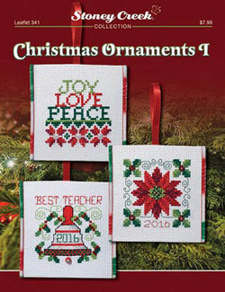 Stoney Creek Christmas Ornaments I LFT341 cross stitch booklet