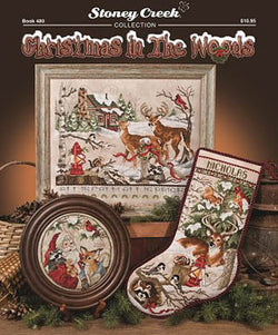 Stoney Creek Christmas in the woods BK480 cross stitch booklet