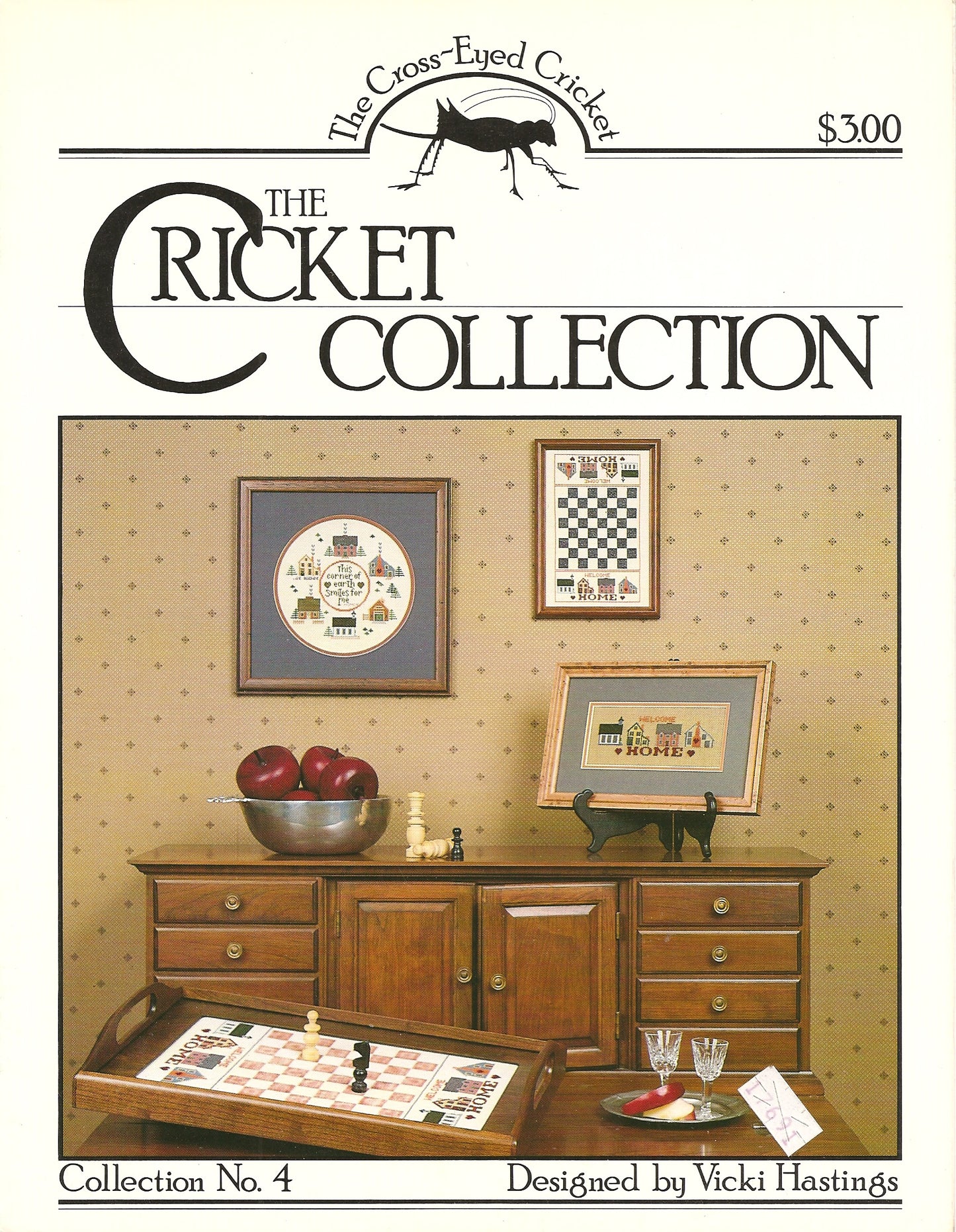 Cricket Collection Collection 4 cross stitch leaflet