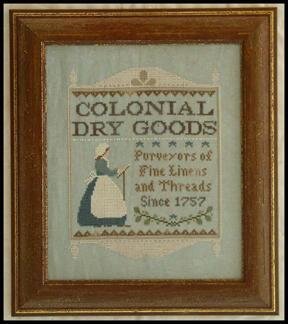 Little House Needleworks Colonial Dry Goods (Americana Country)  16 cross stitch pattern