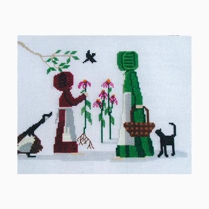 Diane Graebner Coneflower For You DGX-148 Amish cross stitch pattern