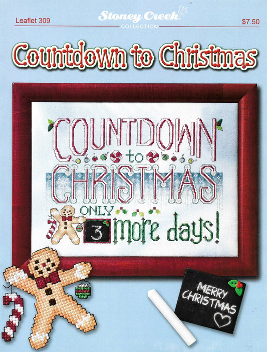 Stoney Creek Countdown to Christmas LFT309 cross stitch pattern