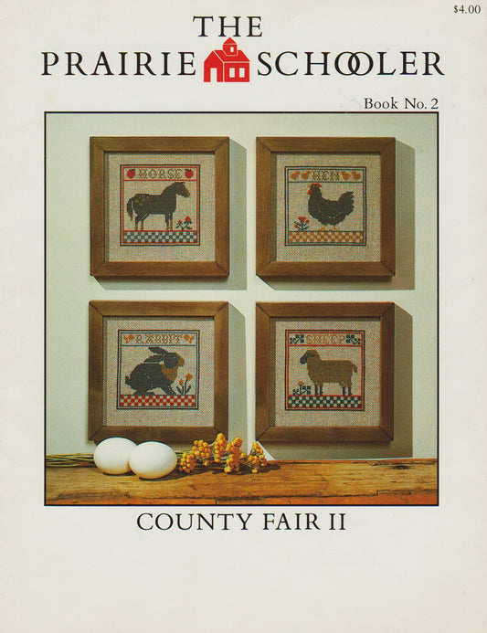 Prairie Schooler County Fair II cross stitch pattern