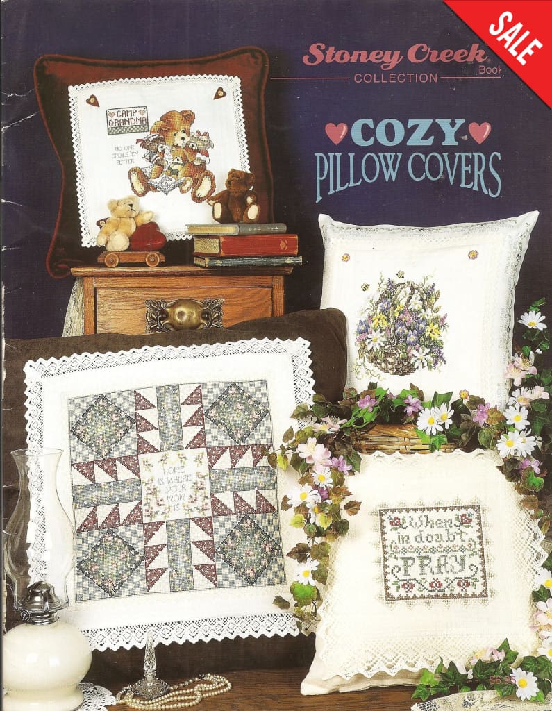 Stoney Creek Cozy Pillow Covers BK274 cross stitch pattern