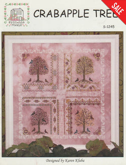 Rosewood Manor Crabapple Tree S-1245 cross stitch pattern