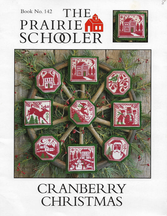 Prairie Schooler Cranberry Christmas cross stitch pattern