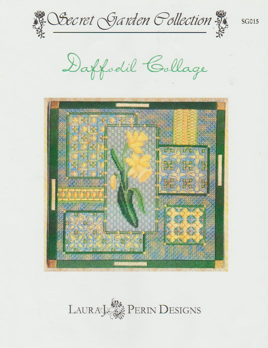 Laura J. Perin Designs Daffodil Collage SG015 cross stitch pattern