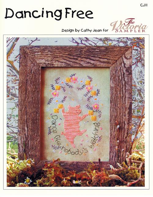 Victoria Sampler Dancing Free CJ11 cross stitch pattern