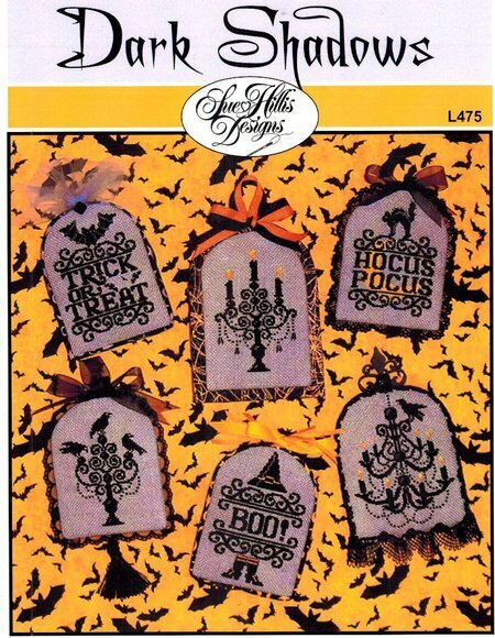 Sue Hillis Dark Shadows Halloween L475 cross stitch pattern