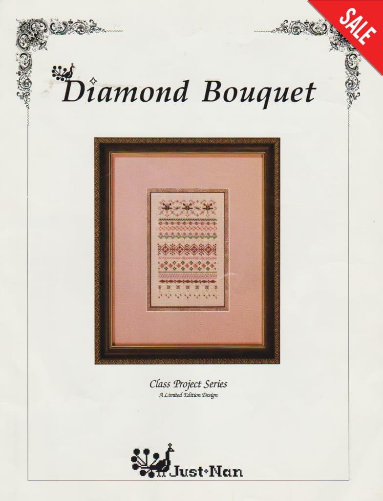 Just Nan Diamond Bouquet JNCPS03 cross stitch pattern