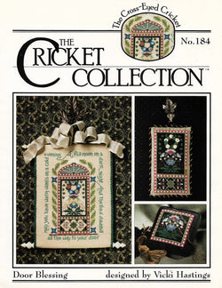 Cricket Collection Door Blessings CC184 cross stitch pattern