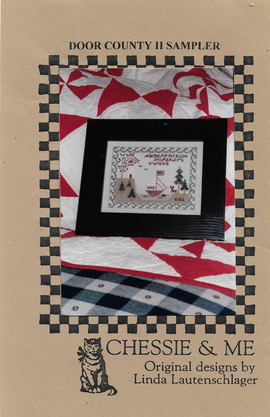 Chessie & Me Door Country II Sampler cross stitch sampler pattern