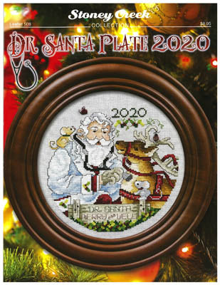 Stoney Creek Aloha Santa LFT508 cross stitch pattern