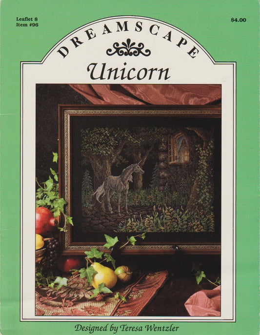 Just CrossStitch Dreamscape Unicorn Teresa Wentler 8 cross stitch pattern