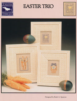 Twisted Threads Easter Trio cross stitch pattern