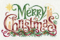Imaginating Elegant Christmas Greeting 3267 cross stitch pattern