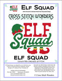 Cross Stitch Wonders Carolyn Manning Elf Squad Christmas Cross stitch pattern