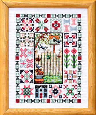 Bobbie G. Enchanted Gardens MS285 cross stitch pattern