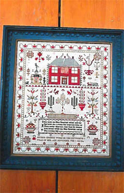 Chessie & Me Esther Iddison 1832 Sampler cross stitch pattern