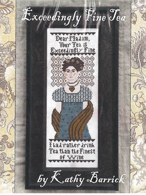 Kathy Barrick Exceedingly Fine Tea cross stitch patern