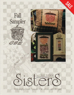 Sisters and Best Friends Fall Samplers cross stitch pattern