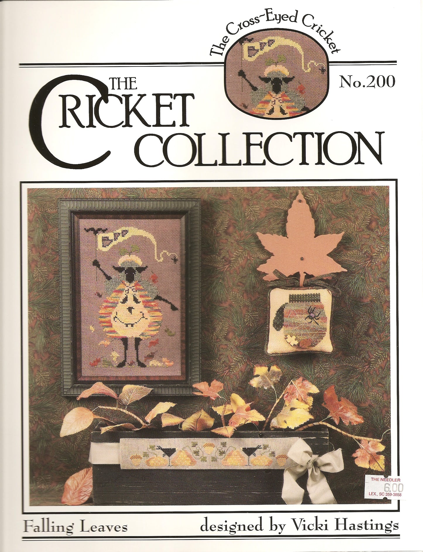 Cricket Collection number 200 Falling Leaves cross stitch pattern