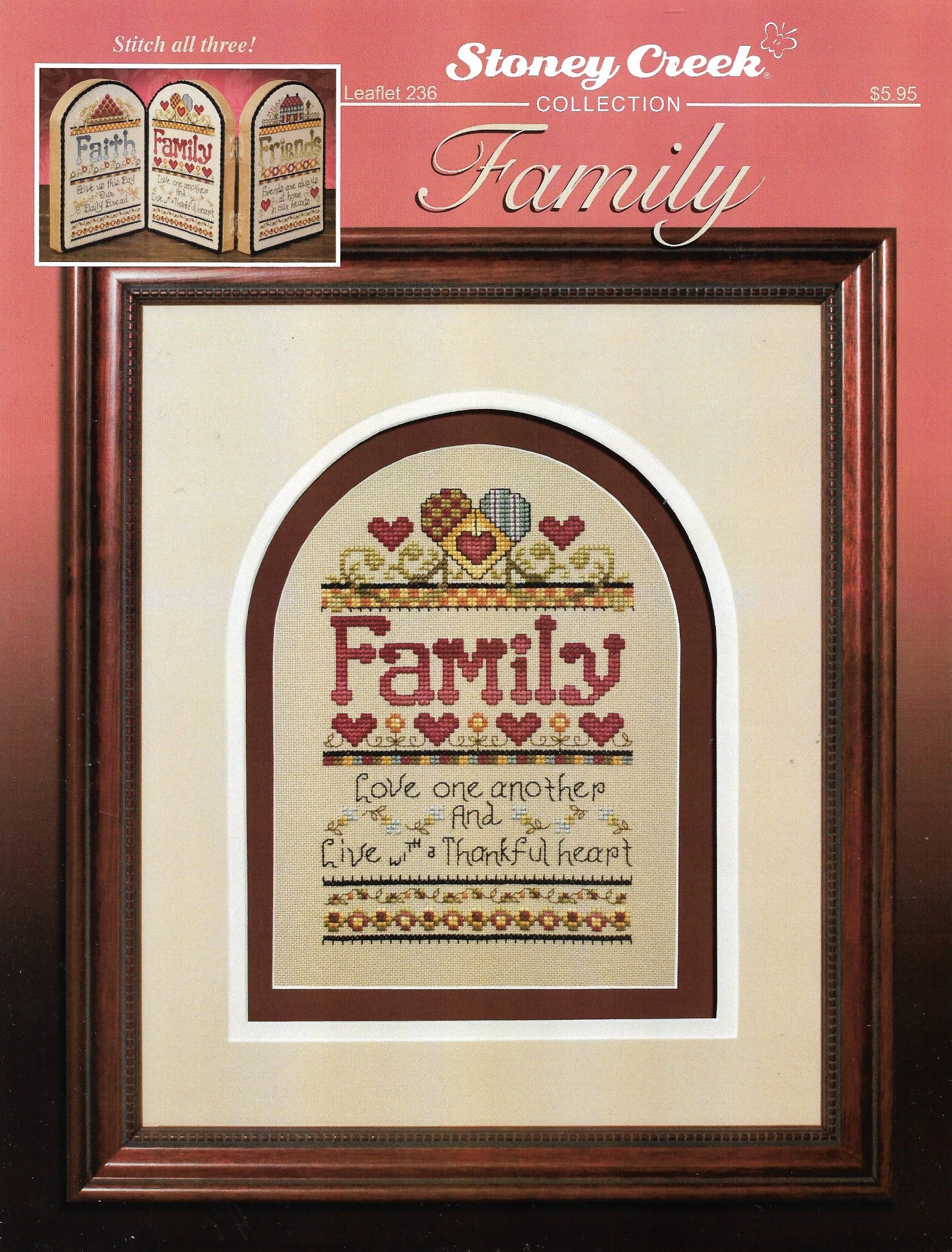 Stoney Creek Family LFT236 cross stitch pattern