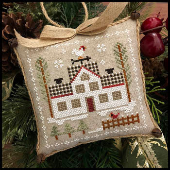 Little House Needleworks Cock-a-doodle-do Farmhouse Series #7 cross stitch pattern