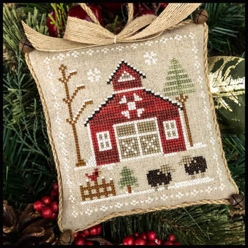 Little House Needleworks Baa Baa Blac Sheep Farmhouse Series #9 cross stitch pattern