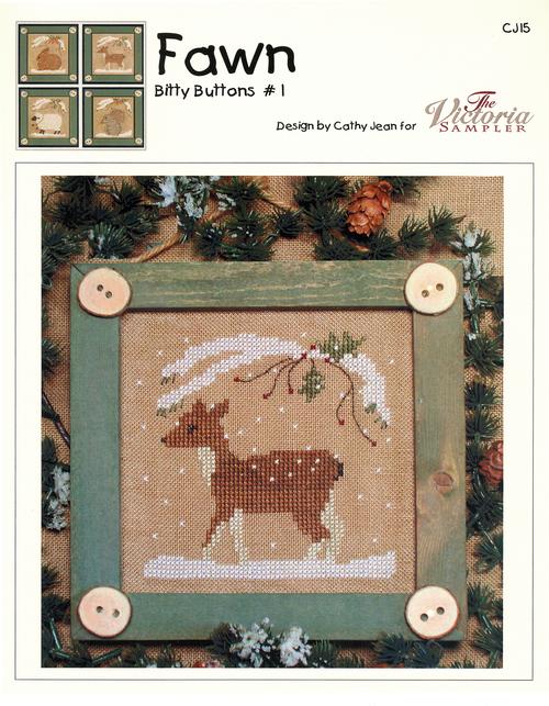 Victoria Sampler Fawn CJ15 cross stitch pattern