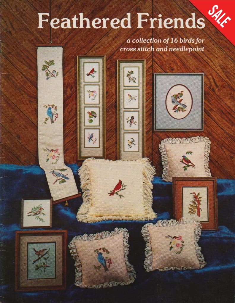 Cross-Stitch Originals Feathered Friends cross stitch pattern