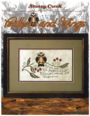 Stoney Creek Feathers and Wings LFT572 cross stitch pattern