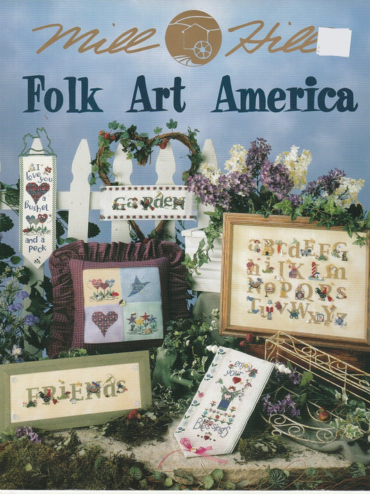 Mill Hill Folk Art America cross stitch pattern