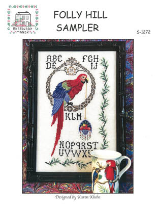 Rosewood Manor Folly Hill Sampler S-1272 cross stitch pattern