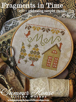 Summer House Fragments in Time 7 MN cross stitch pattern