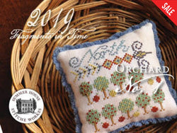 Summer House Fragments in Time 2019 orchard cross stitch pattern