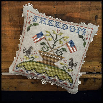 Little House Needleworks Freedom cross stitch pattern