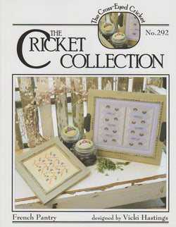 Cricket Collection French Pantry No. 292 cross stitch sampler pattern