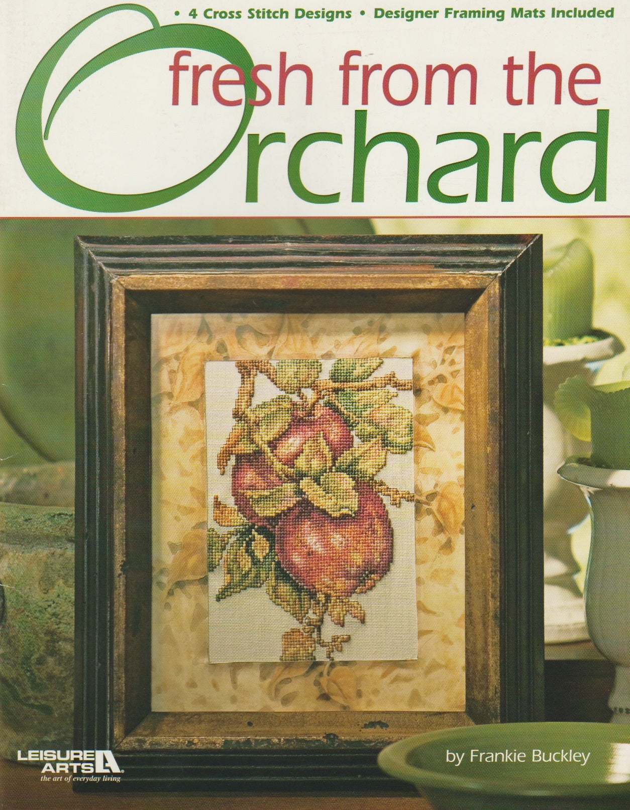 Leisure Arts Fresh From The Orchard 3660 cross stitch pattern