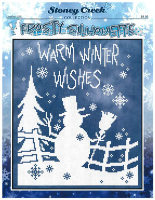 Stoney Creek Frosty Silhouette LFT505 christmas cross stitch pattern