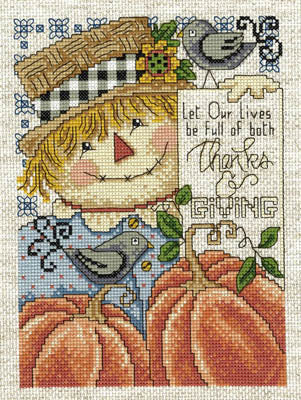 Imaginating Full of Thanks and Giving 3277 Thanksgiving cross stitch pattern